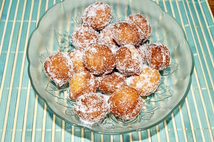 Mini pączusie drożdżowe Mini pączusie drożdżowe