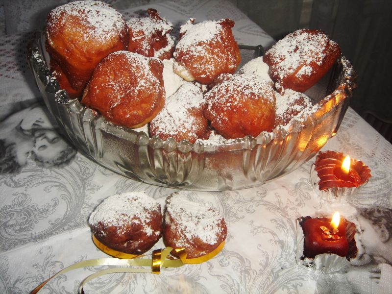 Mini pączusie serowe