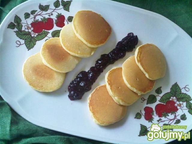 Mini pancakes cytrynowe Mini pancakes cytrynowe