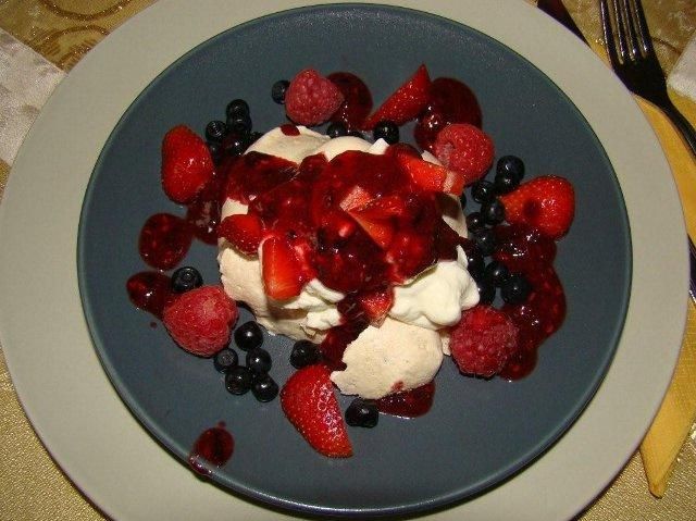 Mini pavlova Mini pavlova