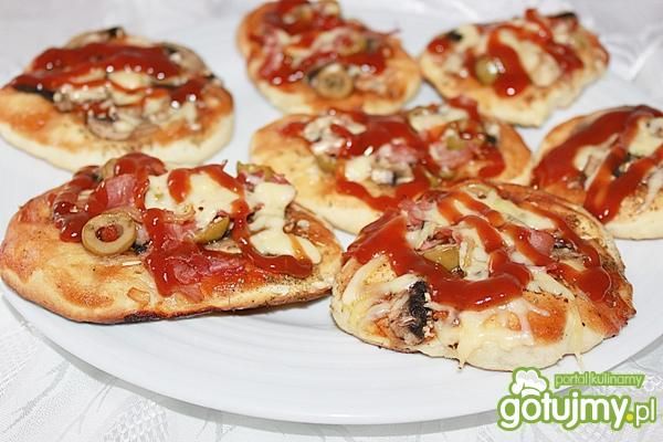 Mini pizza na wodzie Mini pizza na wodzie