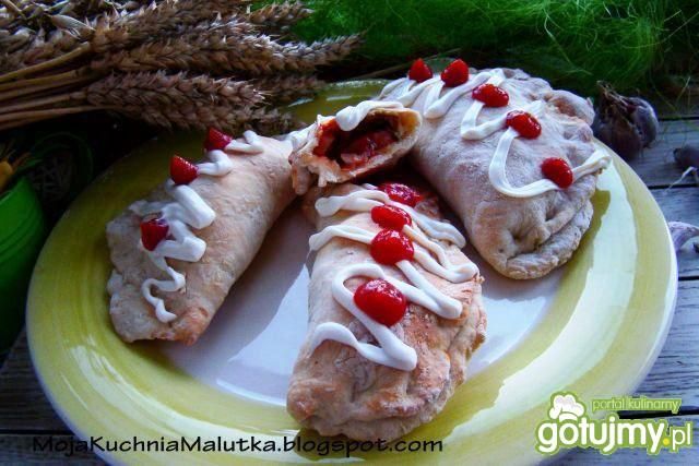 Mini pizze - pierożki  Mini pizze - pierożki