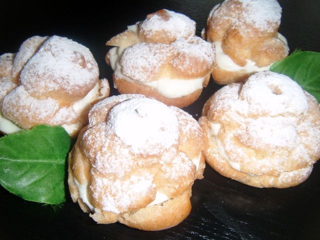 Mini ptysie cytrynowe