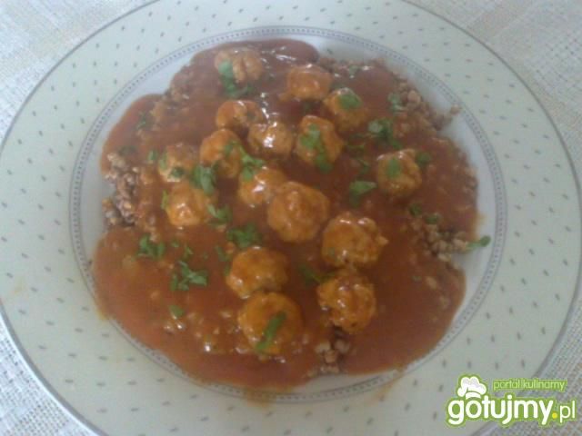 Mini pulpeciki w sosie pomidorowym