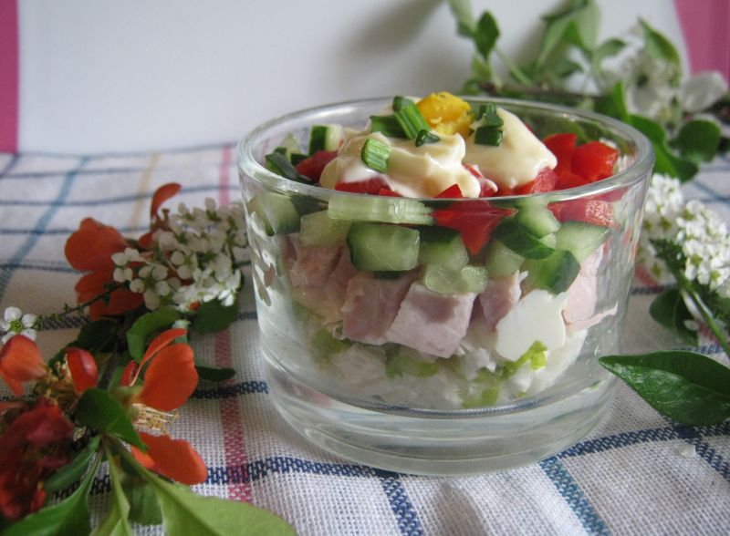 Mini sałatka Mini sałatka