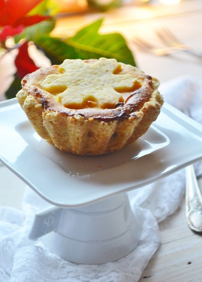 Mini serniczki z makiem na kruchym cieście 