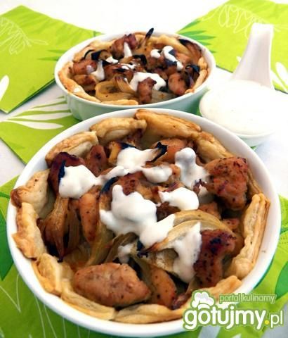 Mini tarty z ciasta francuskiego