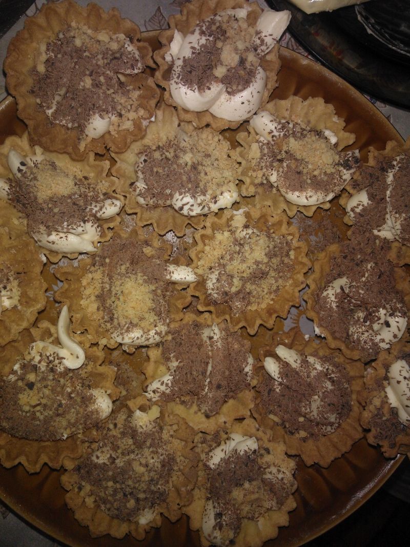 Mini tarty z kremem cytrynowym