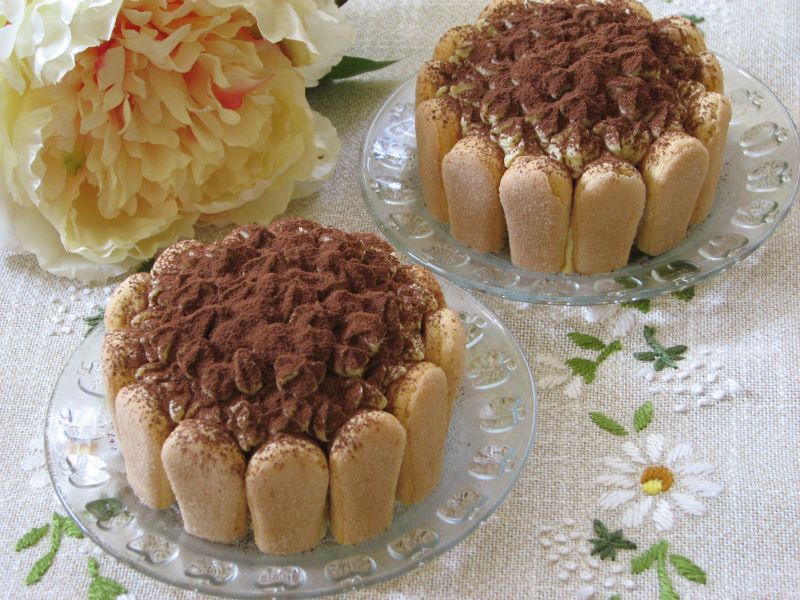 Mini torciki tiramisu