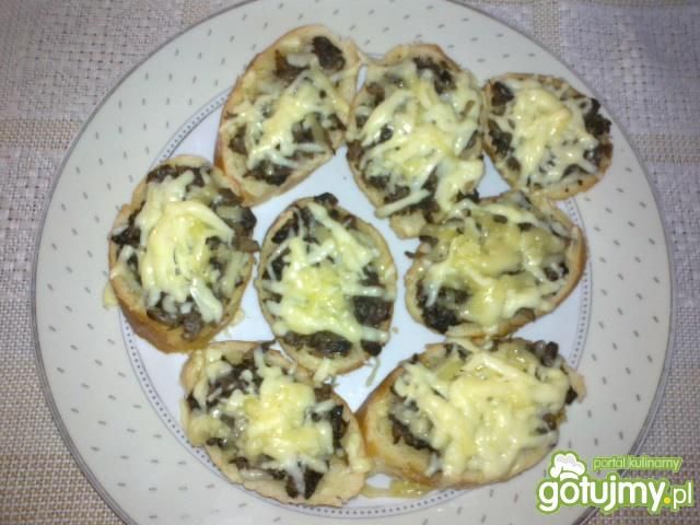 Mini zapiekanki Mini zapiekanki
