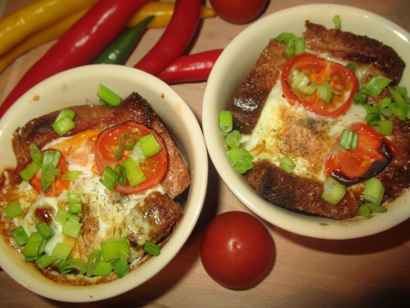 Mini zapiekanki z chleba tostowego