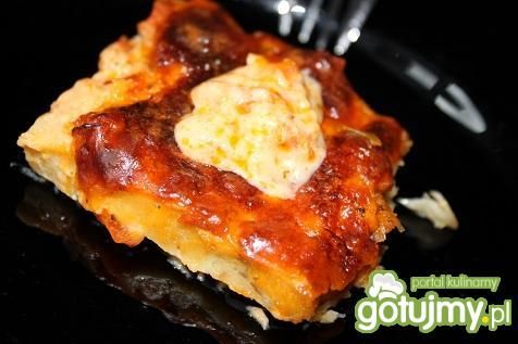 Mintaj w sosie z piekarnika  Mintaj w sosie z piekarnika