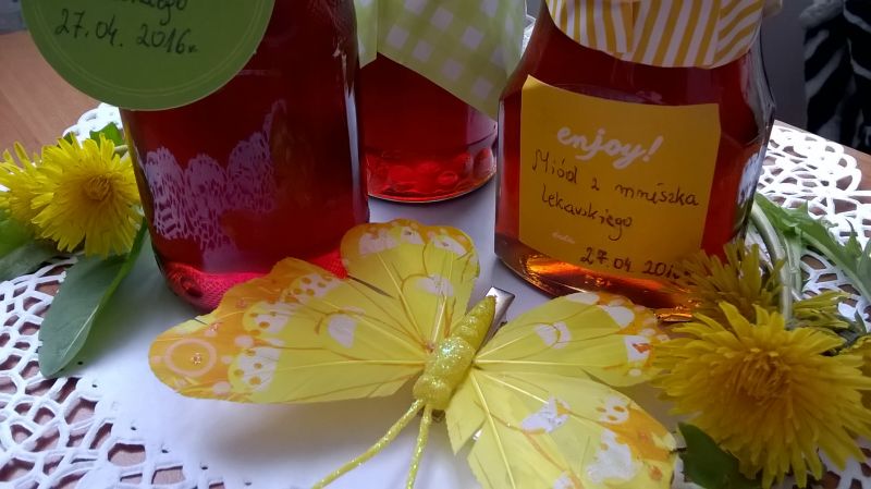 Miód z mniszka lekarskiego Miód z mniszka lekarskiego