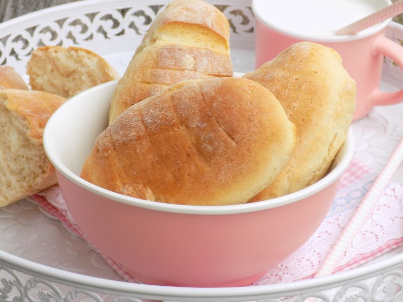 Miodowe bułeczki z mąką ryżową