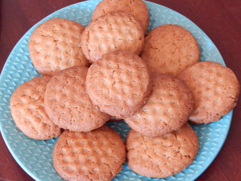 Miodowe ciasteczka z kasztanami 