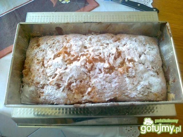 Miodowe ciasto z jabłkami Miodowe ciasto z jabłkami