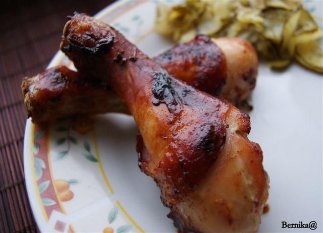 Miodowe udka Kamili  Miodowe udka Kamili