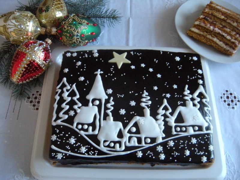 Miodownik świąteczny - CICHA NOC Miodownik świąteczny - CICHA NOC