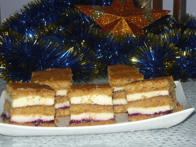 Miodownik z frużeliną