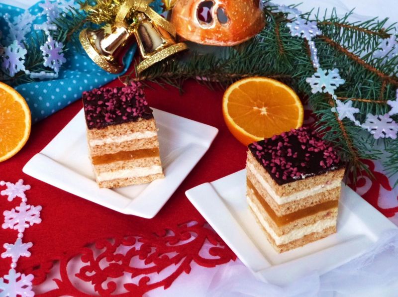 Miodownik z musem jabłkowo-dyniowym Miodownik z musem jabłkowo-dyniowym