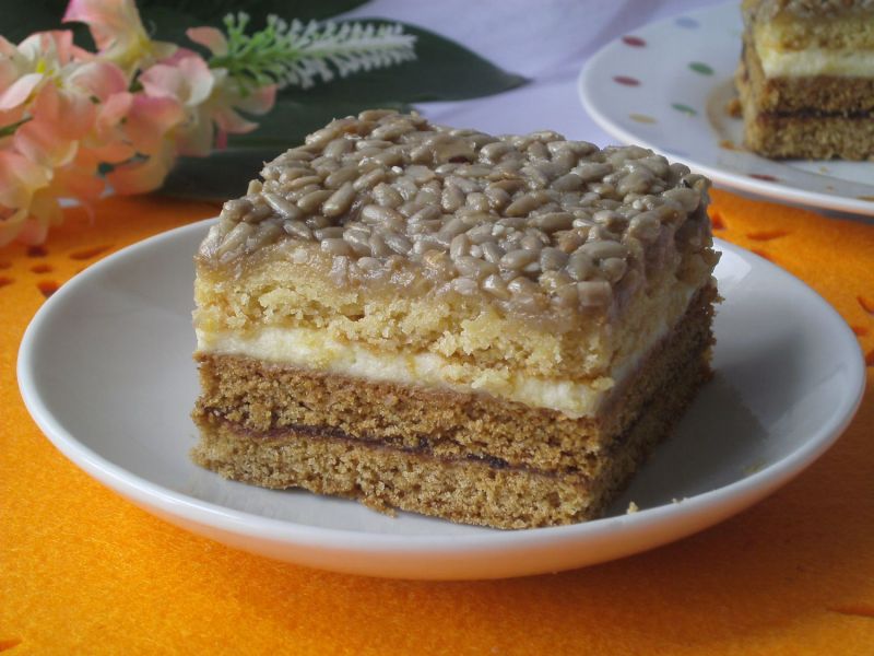 Miodownik ze słonecznikiem