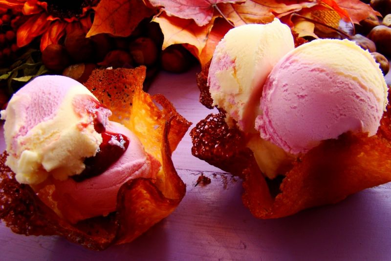 Miodowo- pomarańczowe koszyczki Miodowo- pomarańczowe koszyczki