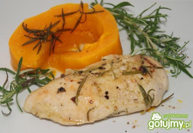 Miodowo-rozmarynowa pierś z kurczaka Miodowo-rozmarynowa pierś z kurczaka