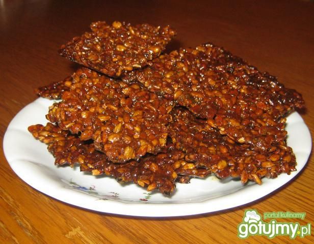 Miodowo słonecznikowe łamańce Miodowo słonecznikowe łamańce