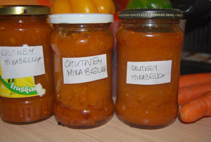 Mirabelkowy chutney Mirabelkowy chutney