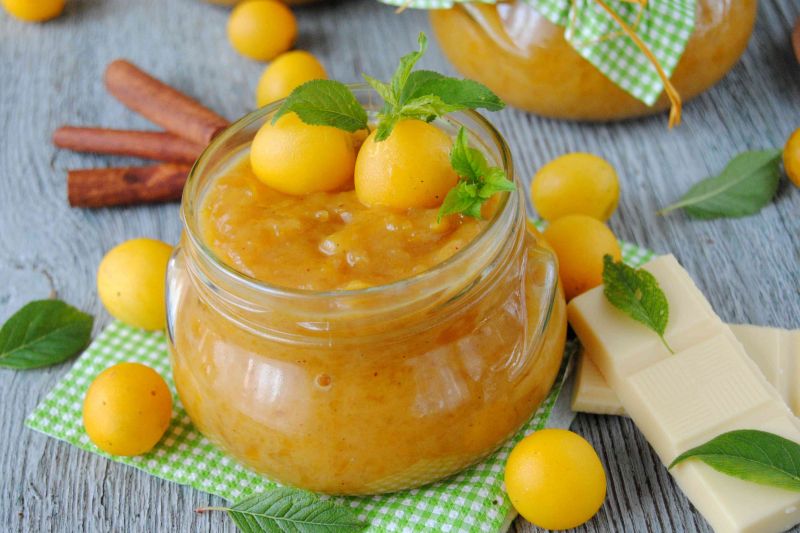 Mirabelowo – czekoladowy dżem