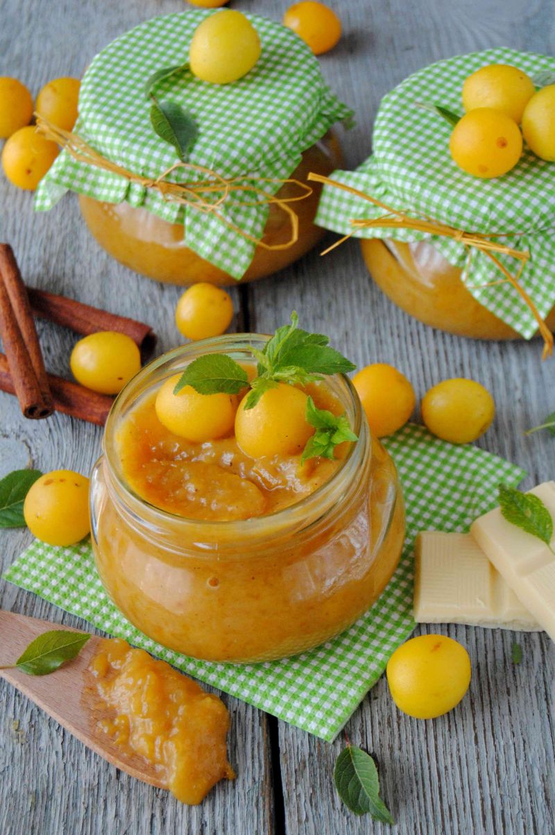 Mirabelowo – czekoladowy dżem