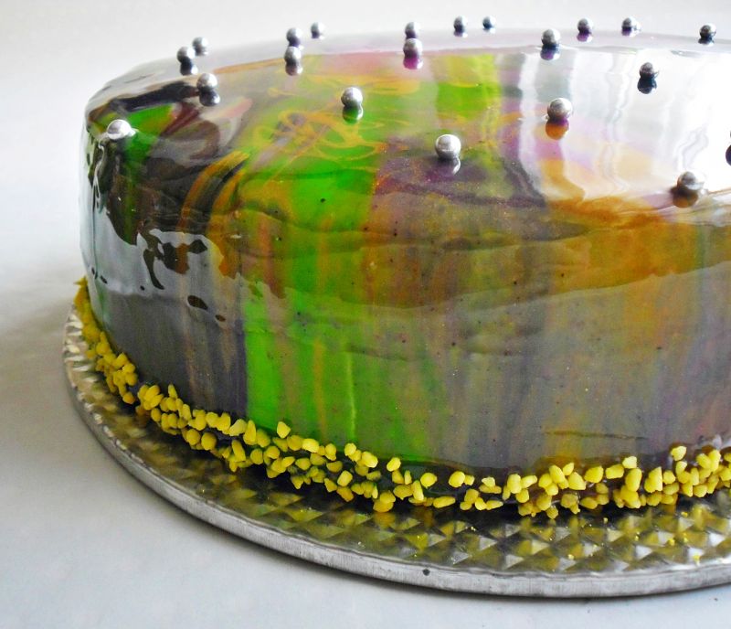 Mirror glaze- lustrzana polewa Mirror glaze- lustrzana polewa