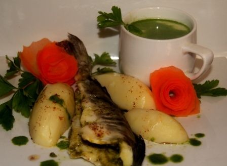 Miruna ,, malowana ,, pietruszką + popitka