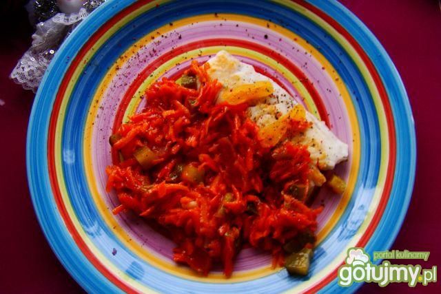 Miruna w warzywach słodko-kwaśna  Miruna w warzywach słodko-kwaśna