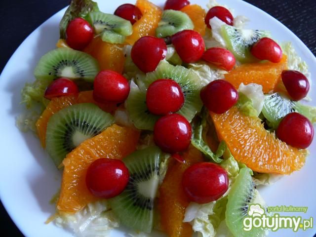 Mix sałat z owocami