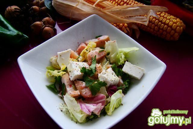 Mix sałat z piersią kurczaczka  Mix sałat z piersią kurczaczka