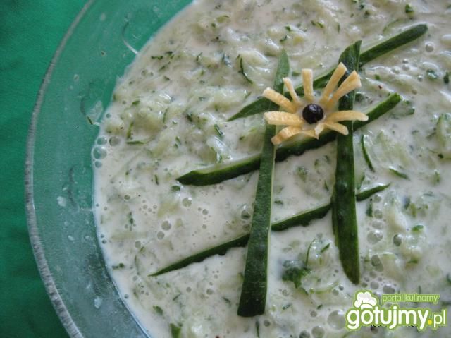 Mizeria cytrynowa na kefirze Mizeria cytrynowa na kefirze