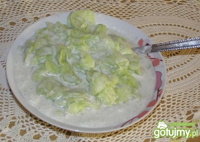 Mizeria na śmietanie Mizeria na śmietanie