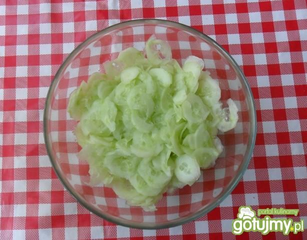 Mizeria tradycyjna  Mizeria tradycyjna