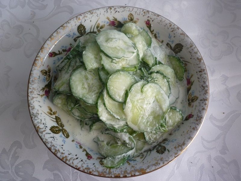 Mizeria z koperkiem  Mizeria z koperkiem