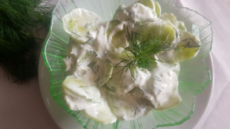Mizeria z koperkiem Mizeria z koperkiem