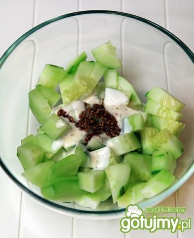 Mizeria z musztardą