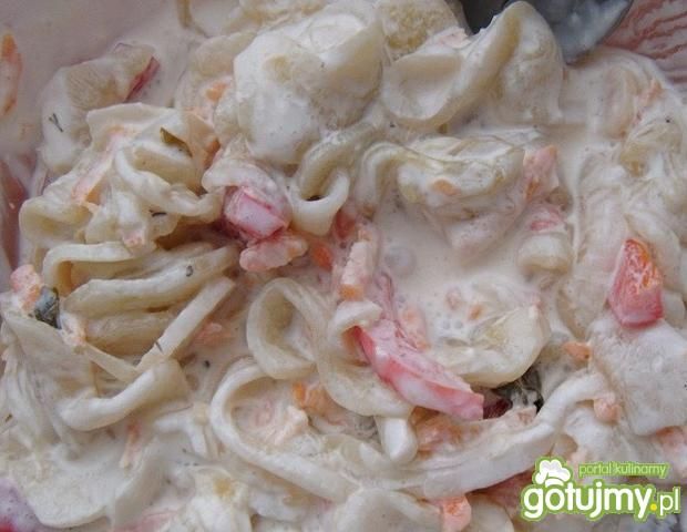 Mizeria z ogórków kiszonych