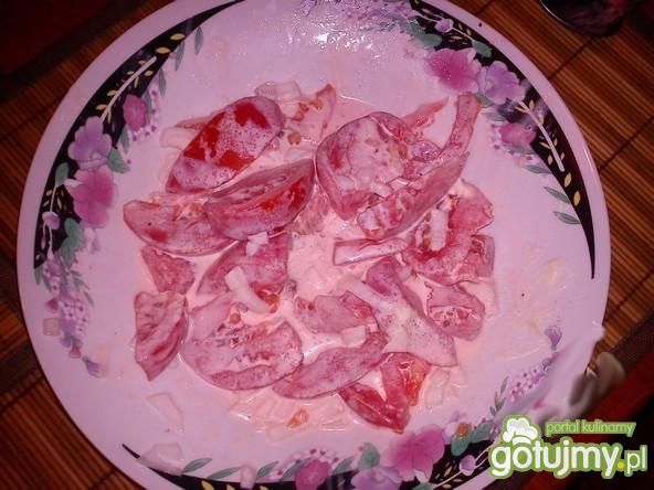 Mizeria z pomidorów