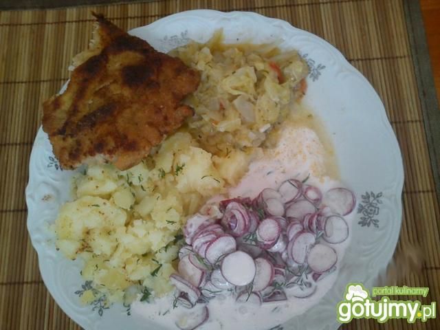 Mizeria z rzodkiewki