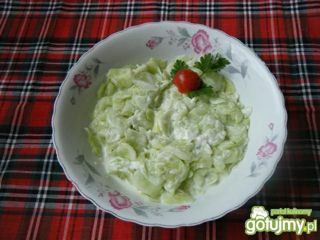 Mizeria ze śmietaną wg Reniz Mizeria ze śmietaną wg Reniz