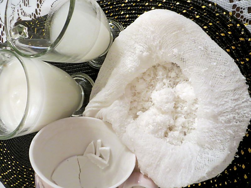 Mleczko i woda kokosowa Mleczko i woda kokosowa