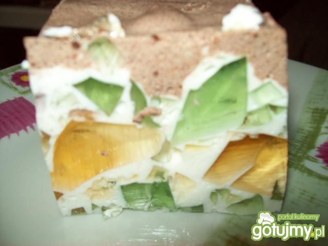 mleczna pianka-deser mleczna pianka-deser