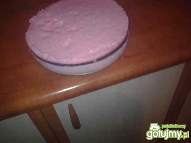 mleczna pianka z galaretką