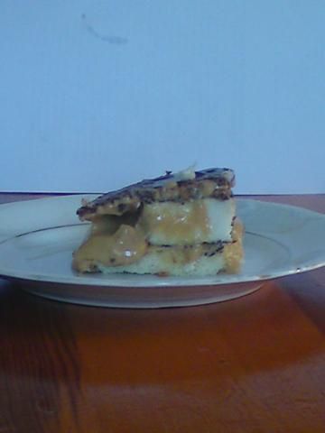 mleczna pianka z kajmakiem